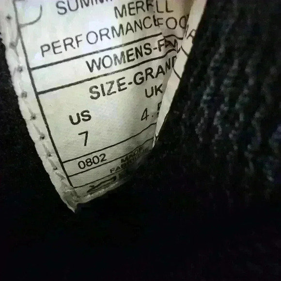 Merrell summit dark bown women's hiking boots size 7 - Picture 6 of 6